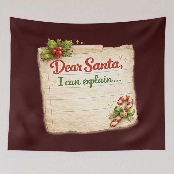 Item preview, Dear Santa, I Can Explain designed and sold by Someone Thinks It's Funny.