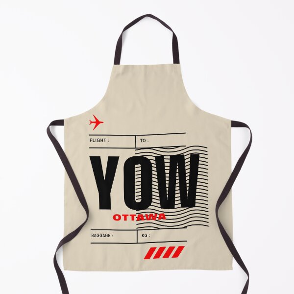 Item preview, OTTAWA YOW • BOLD CANADIAN AIRPORT TAG DESIGN designed and sold by VoglR.