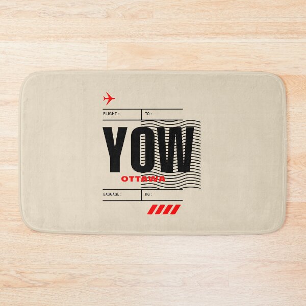 Item preview, OTTAWA YOW • BOLD CANADIAN AIRPORT TAG DESIGN designed and sold by VoglR.