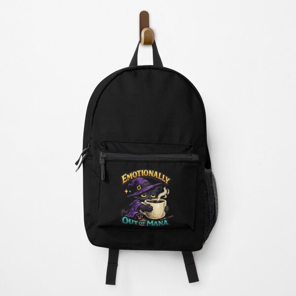 Item preview, Emotionally Out of Mana Black Cat Witch  designed and sold by Sketchlegacy.