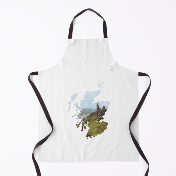 Item preview, Old Man of Storr Isle of Skye Scotland Map Silhouette V2 designed and sold by Maroan93.