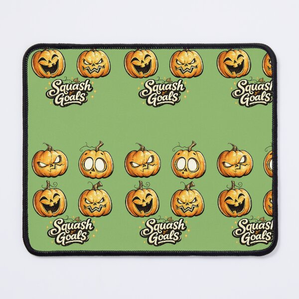 Item preview, Squash Goals Halloween Pumpkin Faces Funny Vintage T-Shirt Design designed and sold by SamiOmar94.