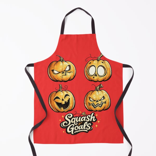 Item preview, Squash Goals Halloween Pumpkin Faces Funny Vintage T-Shirt Design designed and sold by SamiOmar94.