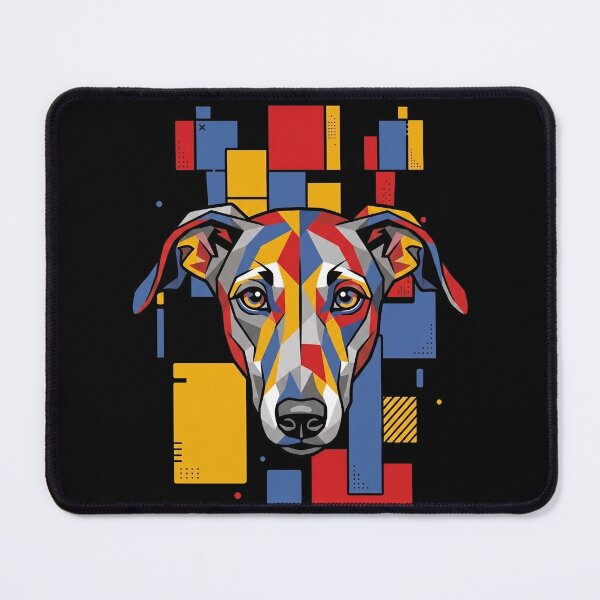 Item preview, Funny Sloughi Colorful Blocks Geometric Art Mom Dad Kids designed and sold by FurryHavenPH.