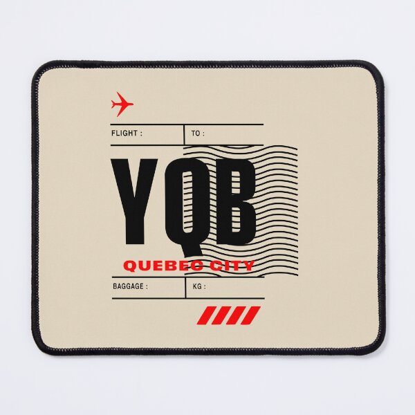 Item preview, QUEBEC CITY YQB • BOLD CANADIAN AIRPORT TAG DESIGN designed and sold by VoglR.