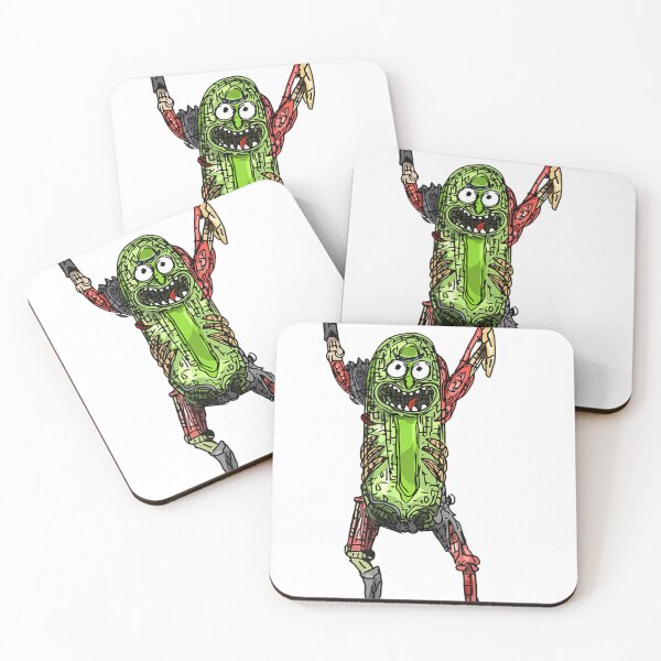 Item preview, Mademark x Rick and Morty - Rick and Morty - Pickle Rick Pop on Black  designed and sold by Crow1992.