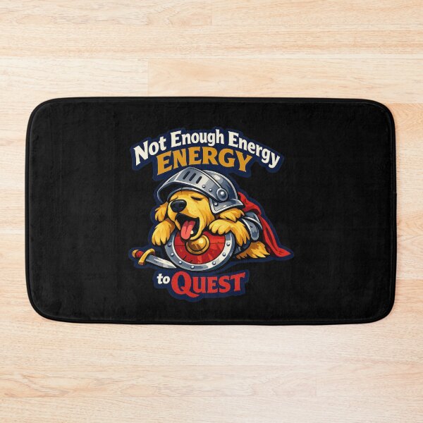 Item preview, Questing Can Wait Golden Retriever Knight  designed and sold by Sketchlegacy.
