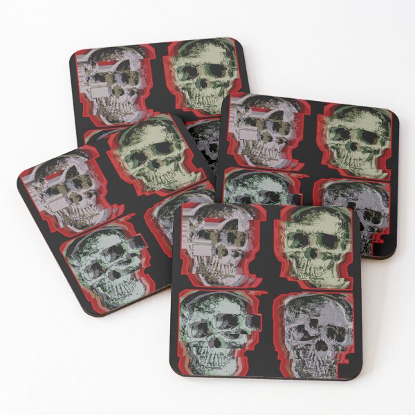 Item preview, Multi Skull Glitch designed and sold by weirdove.