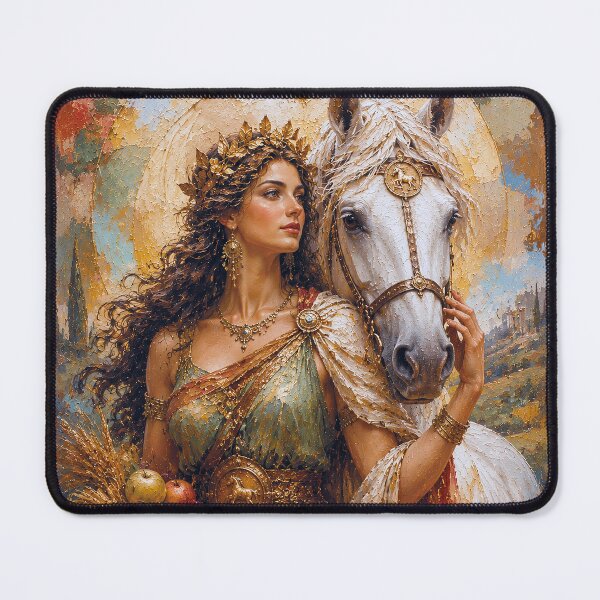 Item preview, Celtic Goddess Epona painting designed and sold by GalleryKauffeld.