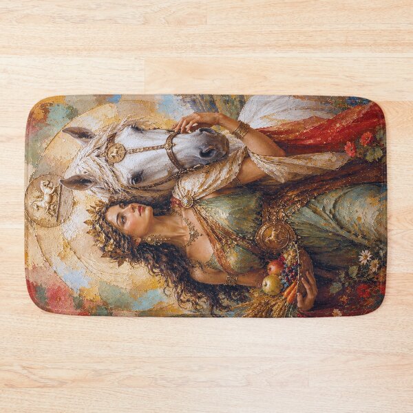 Item preview, Celtic Goddess Epona painting designed and sold by GalleryKauffeld.