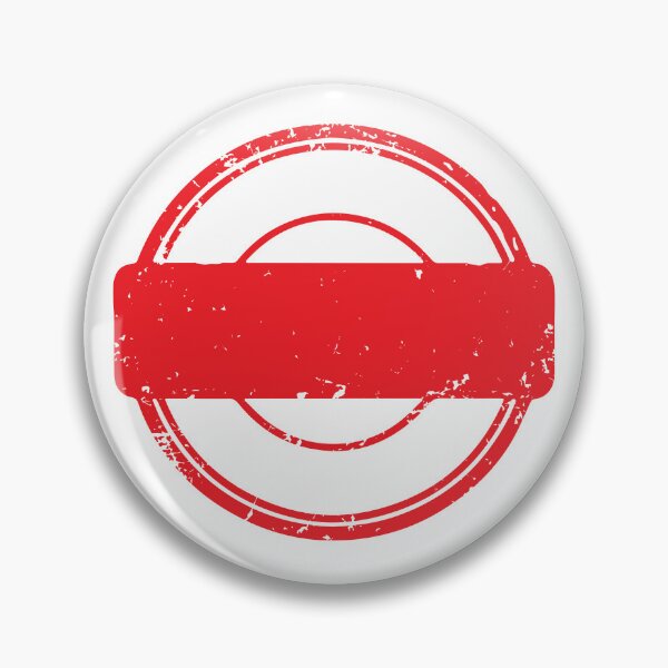 Item preview, Vintage Blank Grunge Rubber Stamp designed and sold by VectorForge Studio.