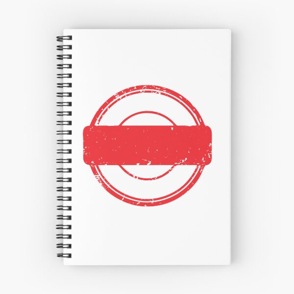 Item preview, Vintage Blank Grunge Rubber Stamp designed and sold by VectorForge Studio.