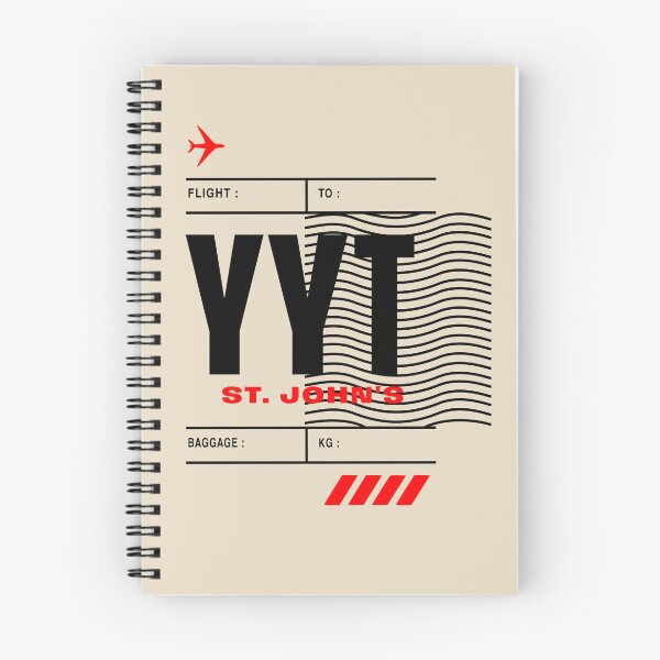 Item preview, ST. JOHN'S YYT • BOLD CANADIAN AIRPORT TAG DESIGN designed and sold by VoglR.