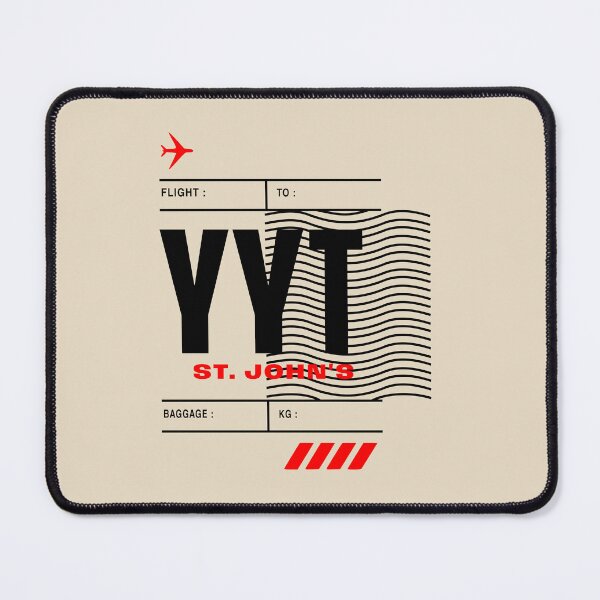 Item preview, ST. JOHN'S YYT • BOLD CANADIAN AIRPORT TAG DESIGN designed and sold by VoglR.