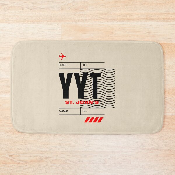Item preview, ST. JOHN'S YYT • BOLD CANADIAN AIRPORT TAG DESIGN designed and sold by VoglR.