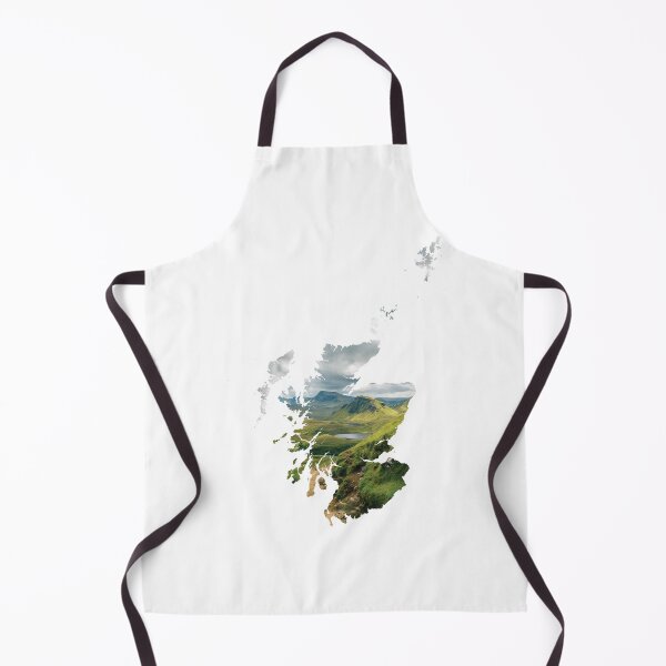 Item preview, The Quiraing Isle of Skye Scotland Map Silhouette designed and sold by Maroan93.
