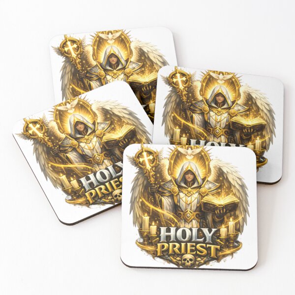 Item preview, holy priest designed and sold by CatLovers Studio.
