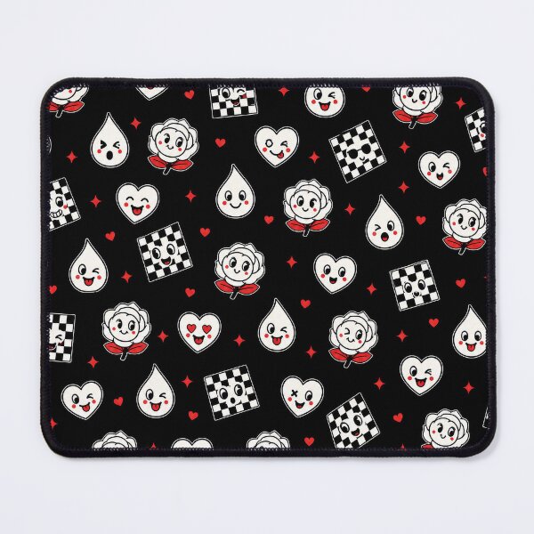 Item preview, Creepy Cute Goth Rubber Hose Pattern designed and sold by Simon-Art-Land.