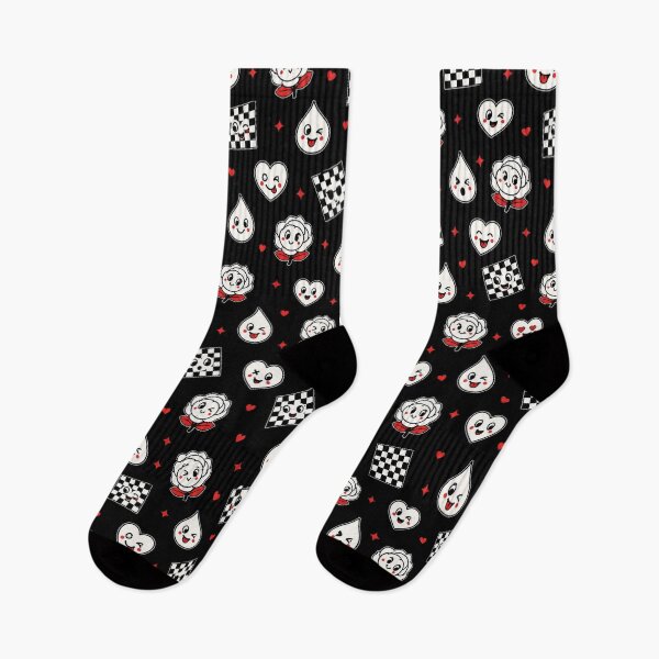 Item preview, Creepy Cute Goth Rubber Hose Pattern designed and sold by Simon-Art-Land.