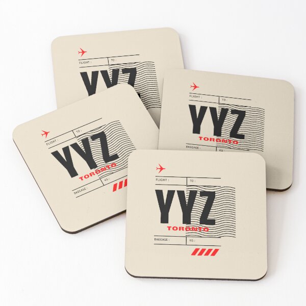 Item preview, TORONTO YYZ • BOLD CANADIAN AIRPORT TAG DESIGN designed and sold by VoglR.