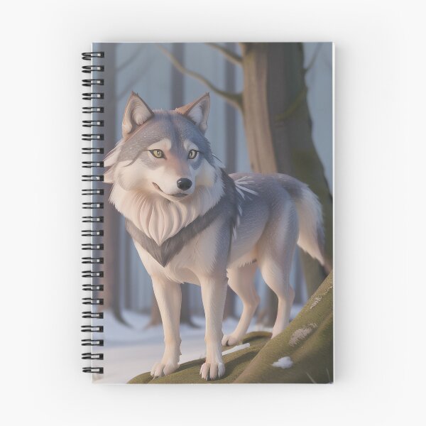Item preview, Majestic Winter Wolf Portrait designed and sold by MoonGlyphSilence.