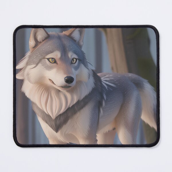 Item preview, Majestic Winter Wolf Portrait designed and sold by MoonGlyphSilence.
