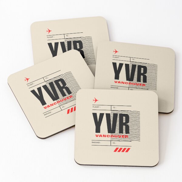 Item preview, VANCOUVER YVR• BOLD CANADIAN AIRPORT TAG DESIGN designed and sold by VoglR.