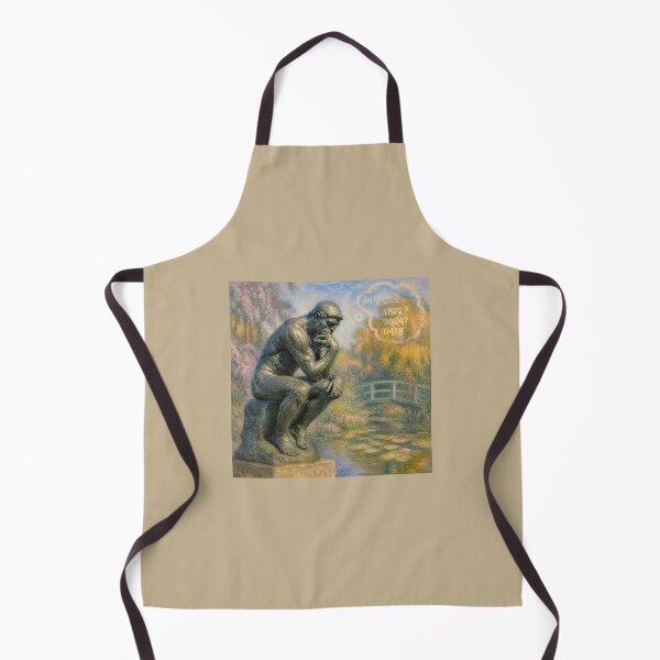 Item preview, The Thinker Forgot the Password | Rodin Meets Modern Problems designed and sold by ManggaeJM.
