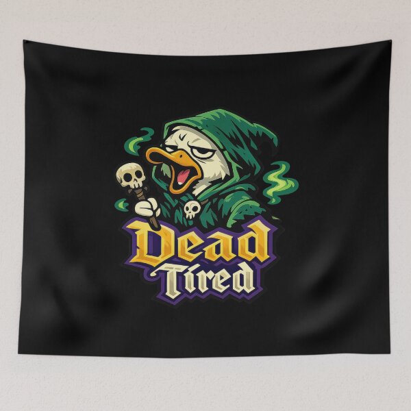 Item preview, Dead Tired Reaper Duck designed and sold by Sketchlegacy.