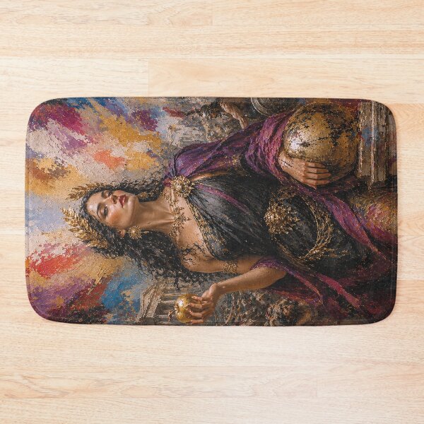Item preview, Greek Goddess Eris painting designed and sold by GalleryKauffeld.
