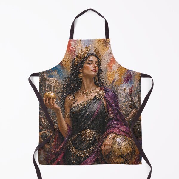 Item preview, Greek Goddess Eris painting designed and sold by GalleryKauffeld.
