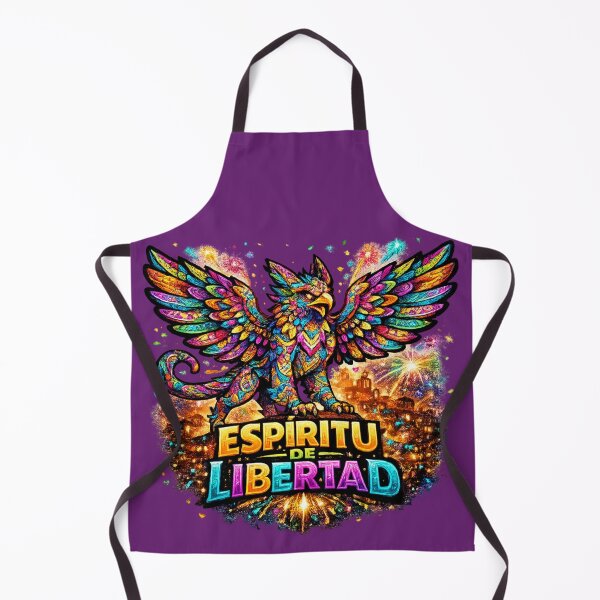 Item preview, Espíritu de Libertad Grifo Colorido Arte del Festival de la Independencia Mexicana designed and sold by irfanshikh.