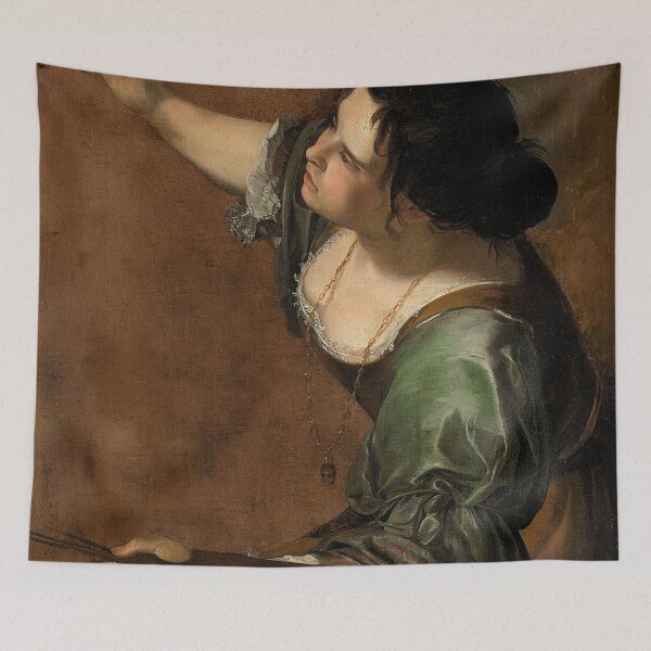 Item preview,  Self-Portrait as the Allegory of Painting - Artemisia Gentileschi designed and sold by themasters.