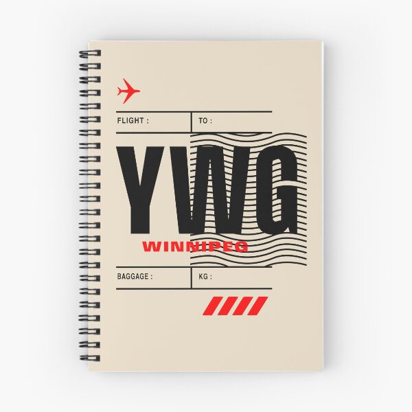 Item preview, WINNIPEG YWG• BOLD CANADIAN AIRPORT TAG DESIGN designed and sold by VoglR.