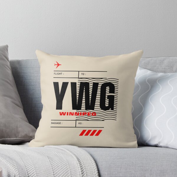 Item preview, WINNIPEG YWG• BOLD CANADIAN AIRPORT TAG DESIGN designed and sold by VoglR.