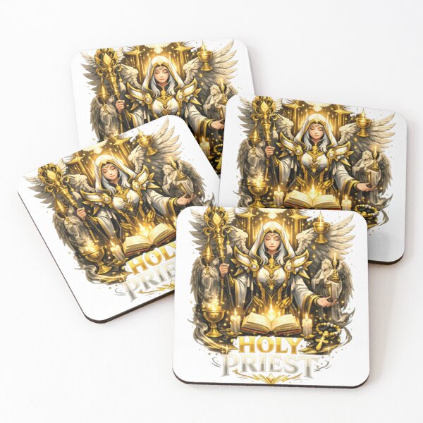 Item preview, holy priest designed and sold by CatLovers Studio.