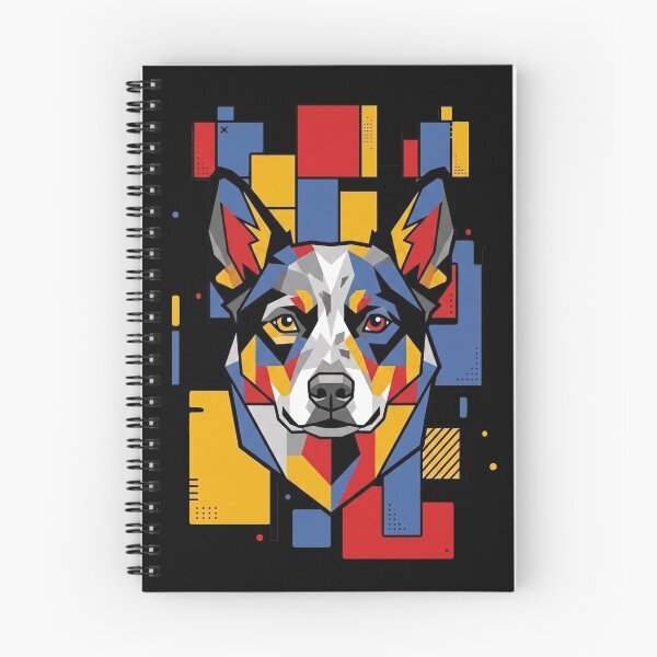 Item preview, Funny Texas Heeler Colorful Blocks Geometric Art Mom Dad Kids designed and sold by FurryHavenPH.