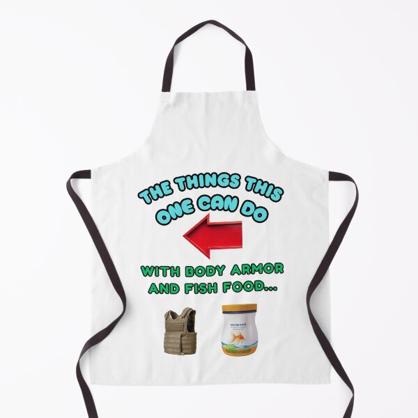 Item preview, The things this one can do with body armor and fish food designed and sold by Goode-sense2025.
