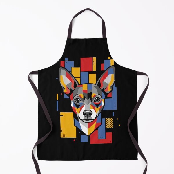 Item preview, Funny Toy Fox Terrier Colorful Blocks Geometric Art Mom Dad Kids designed and sold by FurryHavenPH.