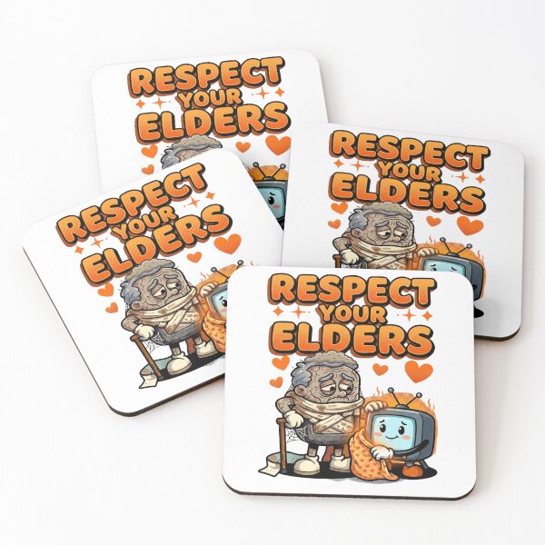 Item preview, Respect Your Elders TV Tshirts designed and sold by Positive&FunnyThings.