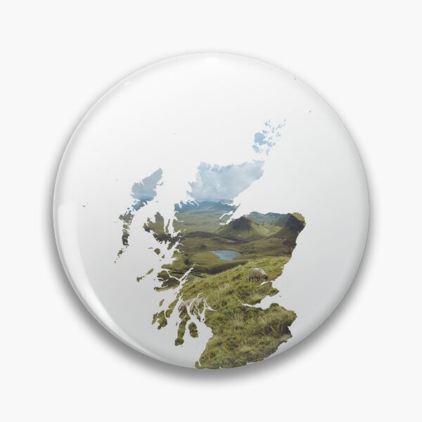 Item preview, Sheep at The Quiraing Isle of Skye Scotland Map Silhouette designed and sold by Maroan93.