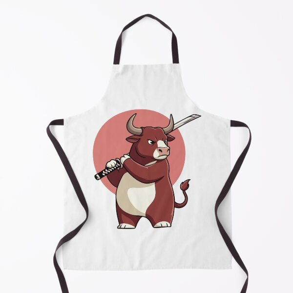 Item preview, Samurai Bull – Japanese Warrior designed and sold by AnteesocialTees.