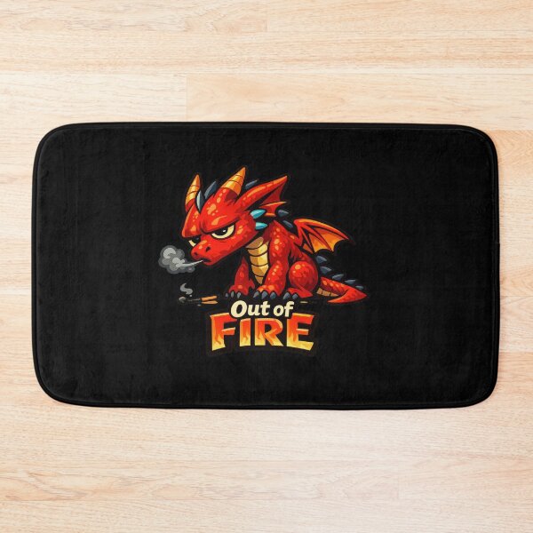 Item preview, Out of Fire Exhausted Red Dragon  designed and sold by Sketchlegacy.