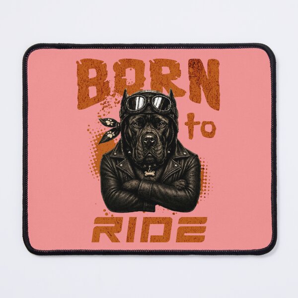 Item preview, Cane Corso Biker Design – Born To Ride Funny Motorcycle Cane Corso Gift designed and sold by PixelsPaws.