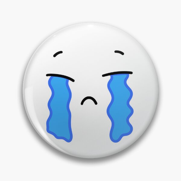 Item preview, Cute Crying Face Minimalist Doodle designed and sold by somimalikkk.