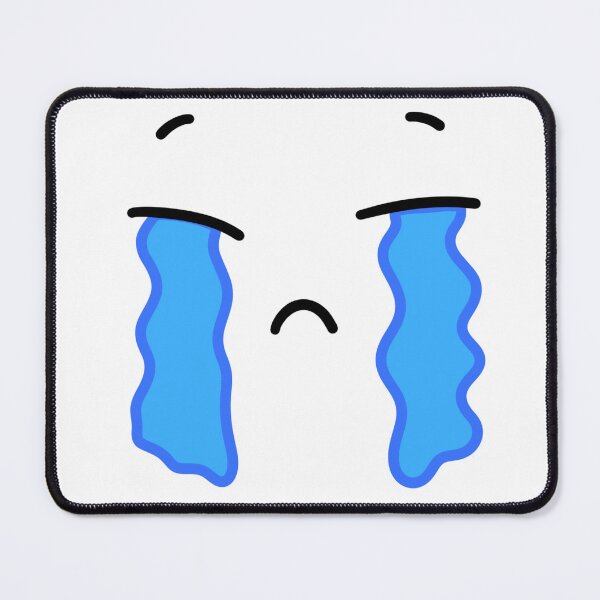 Item preview, Cute Crying Face Minimalist Doodle designed and sold by somimalikkk.