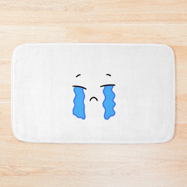 Item preview, Cute Crying Face Minimalist Doodle designed and sold by somimalikkk.