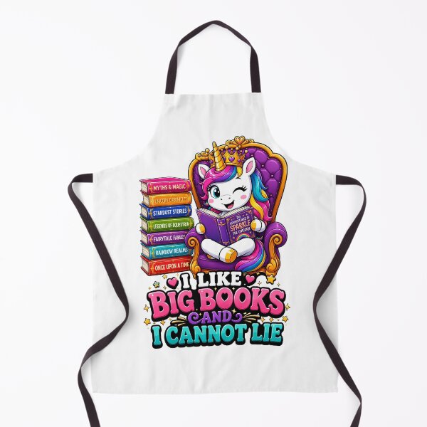 Item preview, ​I Like Big Books And I Cannot Lie Unicorn Reade designed and sold by Sovereign Supply Co..