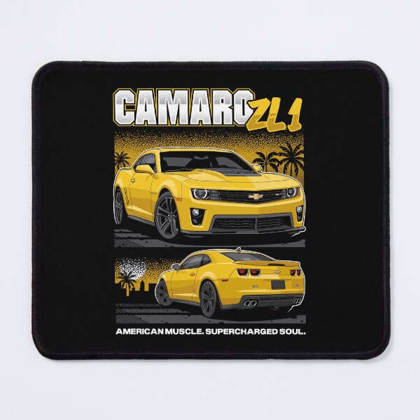Item preview, Camaro ZL1 Yellow Muscle Car designed and sold by squeal tires.