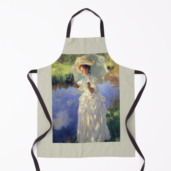 Item preview, Girl with Parasol Morning Walk John Singer Sargent art designed and sold by ArtUnova.